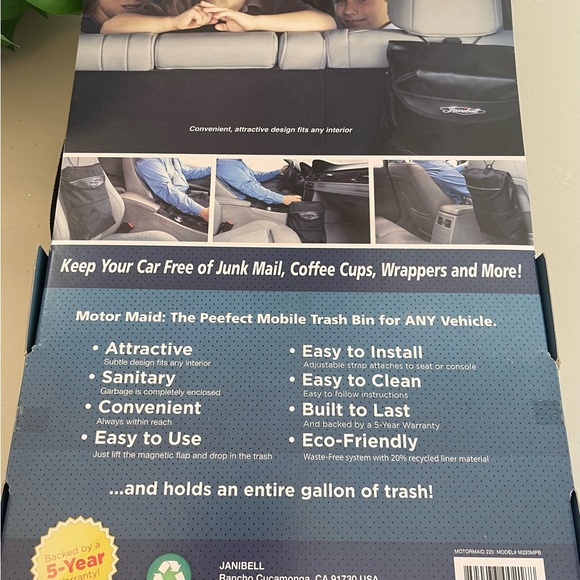 New Motor Maid Vehicle Trash Container - Picture 4 of 8